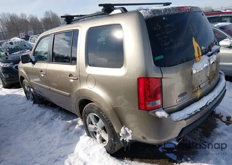 2009 Honda Pilot Ex-L из США, поврежденный, VIN 5FNYF38639B007356